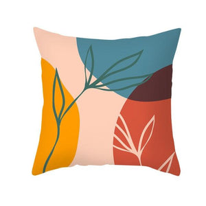Abstract Line Drawing Cushion Case Modern Abstract Painting Pillow Case Beautiful Art Cushion Covers Art Sofa Pillows Case Livingroom Decorative Pillow 45x45CM