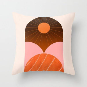 Abstract Line Drawing Cushion Case Modern Abstract Painting Pillow Case Beautiful Art Cushion Covers Art Sofa Pillows Case Livingroom Decorative Pillow 45x45CM