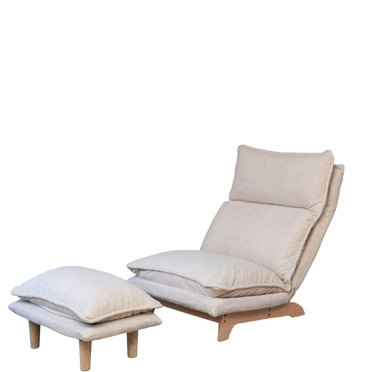 Single Lazy Sofa Chair Leisure Foldable Reclining Chair by Couch.com