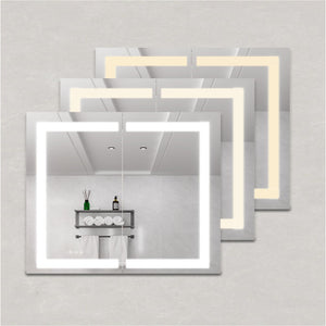 Medicine Cabinet With LED Vanity Mirror, Anti-Fog, Waterproof, Dimmable With Touch Switch by Couch.com