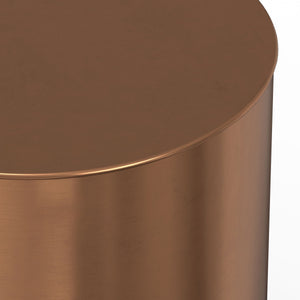 Curtis - Ombre Metal Cylinder Accent Table by Couch.com
