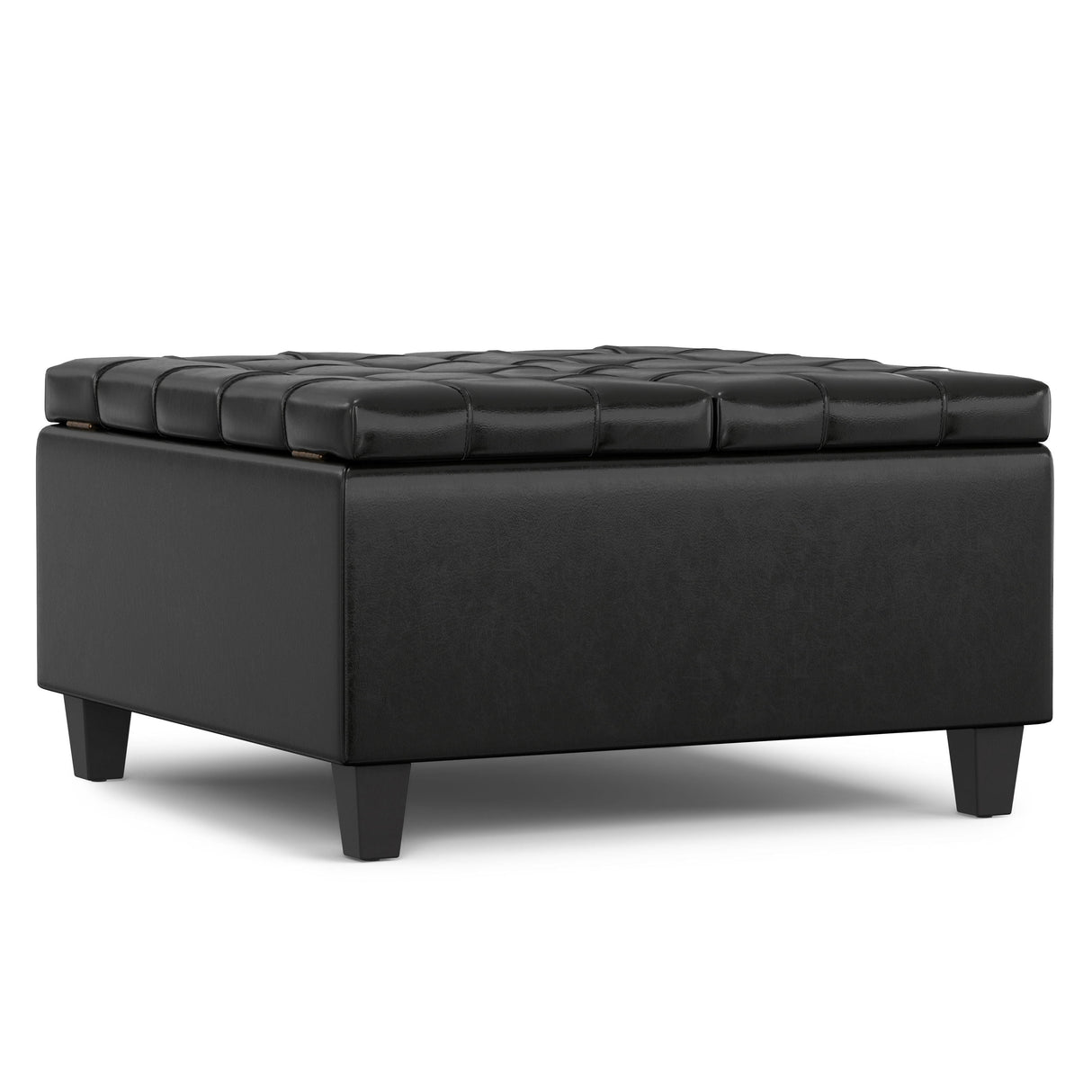 Harrison - Upholstered Coffee Table Storage Ottoman by Couch.com