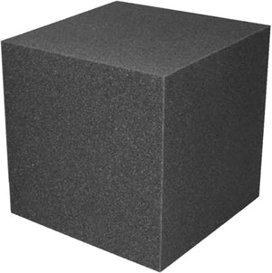 Acoustic Foam Corner Blocks - Charcoal