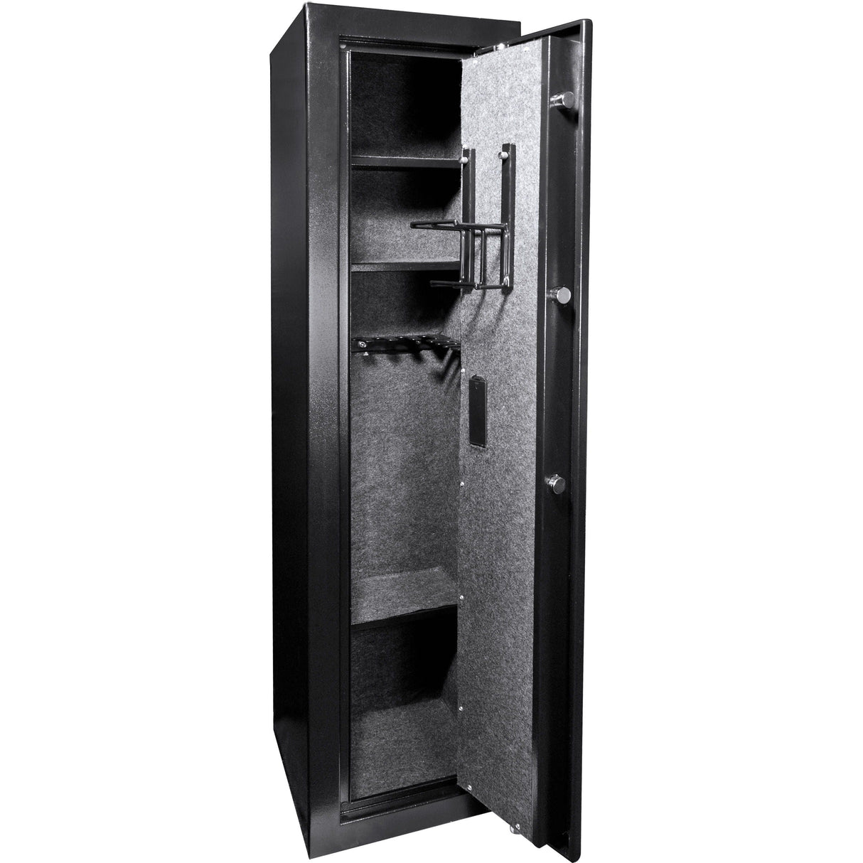 5.51 Cubic Ft Tall Biometric Rifle Safe - Black by Couch.com