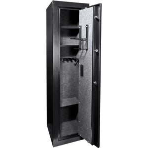 5.51 Cubic Ft Tall Biometric Rifle Safe - Black by Couch.com