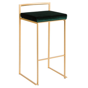 Fuji - Contemporary / Glam & Quality Construction Barstool by Couch.com