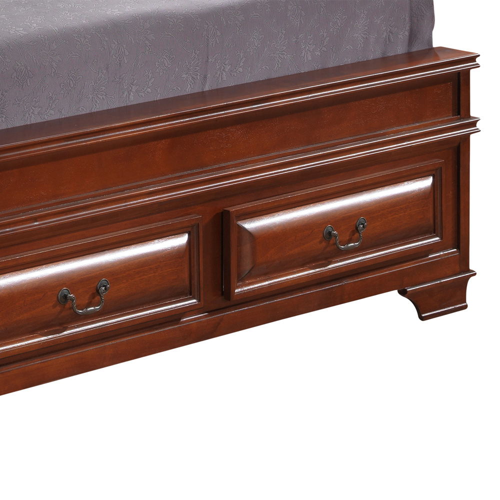 Storage Bed Elegant Transitional by Couch.com