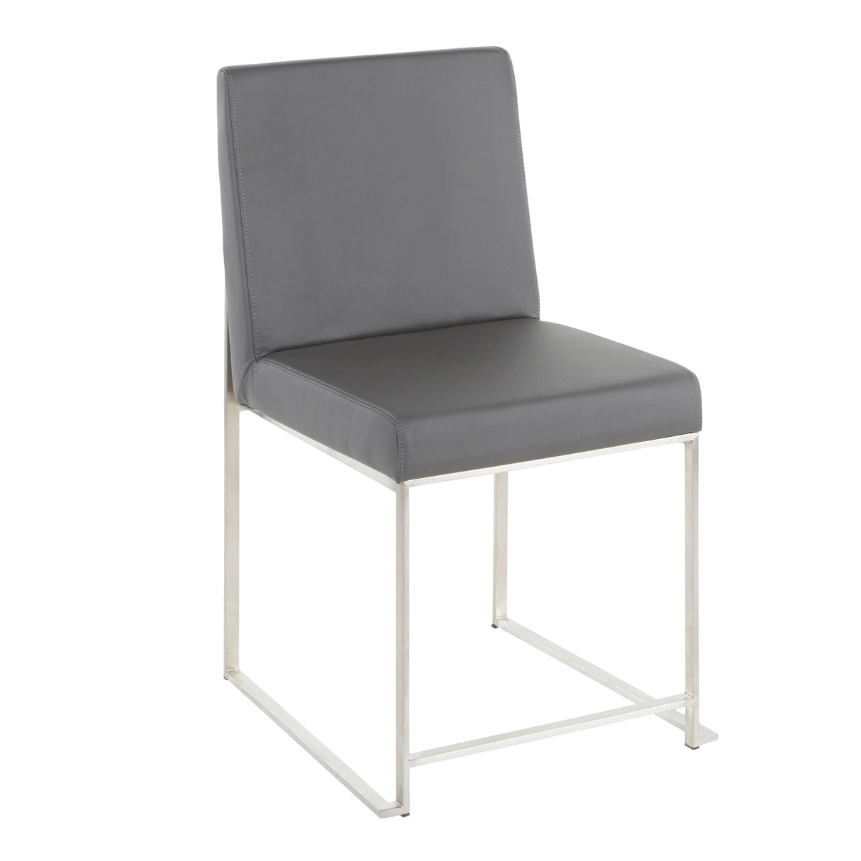 Fuji - Contemporary Modern Elegance High Back Dining Chair (Set of 2) by Couch.com