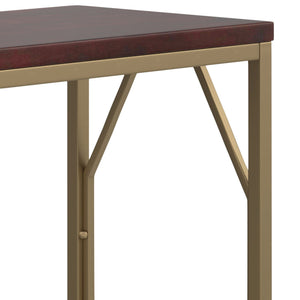 Selma - Handcrafted Metal And Wood Accent Table by Couch.com