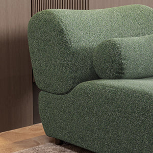 1 Piece Luxury Chenille Fabric Modular Sofa With Spring Cushions & Hidden Legs by Couch.com