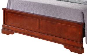 Sleigh Bed With Low Footboard by Couch.com