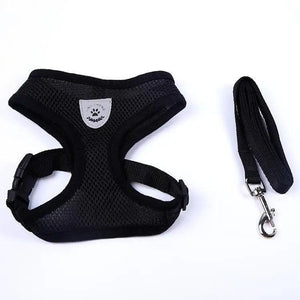 Adjustable Dog Harness No-Pull Pet Harness Soft Padded Dog Vest Reflective No-Choke Pet Vest With Easy Control Handle
