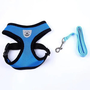 Adjustable Dog Harness No-Pull Pet Harness Soft Padded Dog Vest Reflective No-Choke Pet Vest With Easy Control Handle