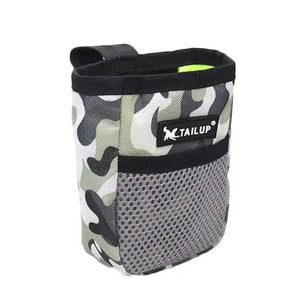 Adjustable Large Capacity Dog Treat Pouch Puppy Snack Waist Bag Durable Puppy Products Waist Bag Pets Cute Food Storage Bags