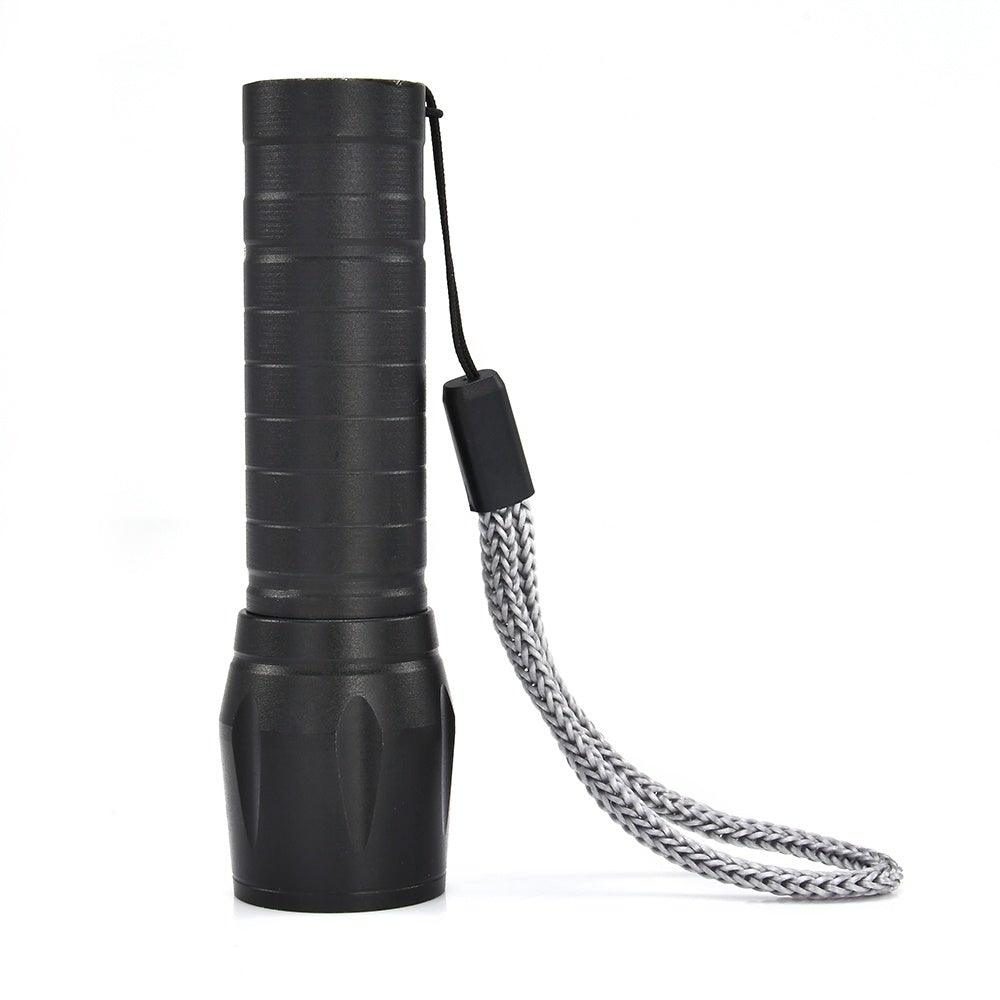 Adjustable Rechargeable LED USB Portable Focus Light Zoomable LED Tactical Flashlight High Lumens Zoomable Waterproof Flashlight Mini Torch For Camping Hiking