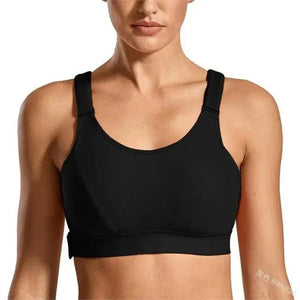 Adjustable Woman Modern Sports Bra Sportswear Crop Top Belt Zipper Yoga Running Comfortable Bras Push Up Gym Equipment