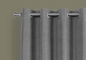 2 Pieces Set, Curtain Panel, Room Darkening, Grommet, Contemporary & Modern by Couch.com