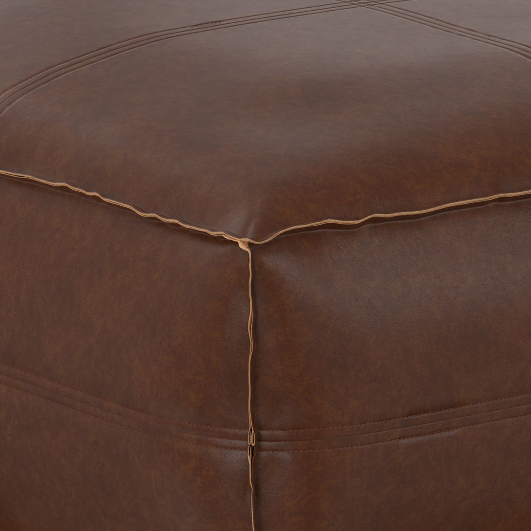 Brody - Large Square, Coffee Table Pouf by Couch.com