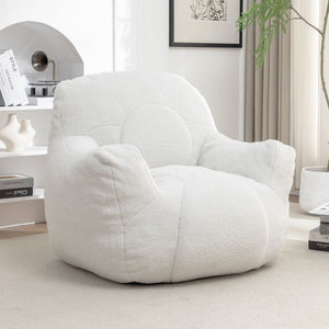 Comfy Bean Bag Chair With Filler, Fluffy And Cozy Seating by Couch.com