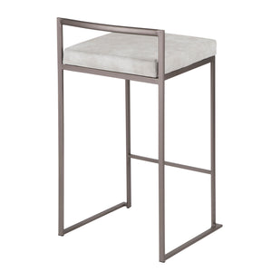 Fuji - Industrial Stackable Counter Stool Elegant Design by Couch.com