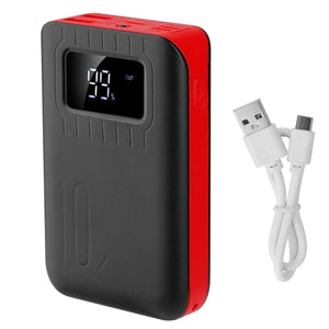 10000mAh Portable Power Bank Dual USB Charge Ports with LCD Display by DirectDeals