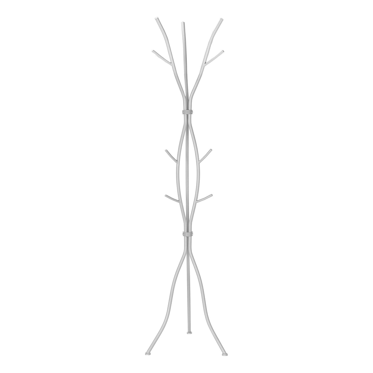 Coat Rack, Hall Tree, Free Standing, 11 Hooks, Entryway, Contemporary & Modern by Couch.com