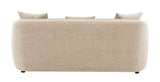 Keith - Chenille Sofa With 3 Matching Color Toss Pillows by Couch.com