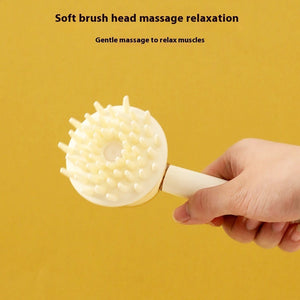 3 In 1 Pets Bath Brush For Dogs And Cats Shower Massage Brush, Depilation Comb And Foaming Tool, Anti-frizz Beauty Brush Pet Products
