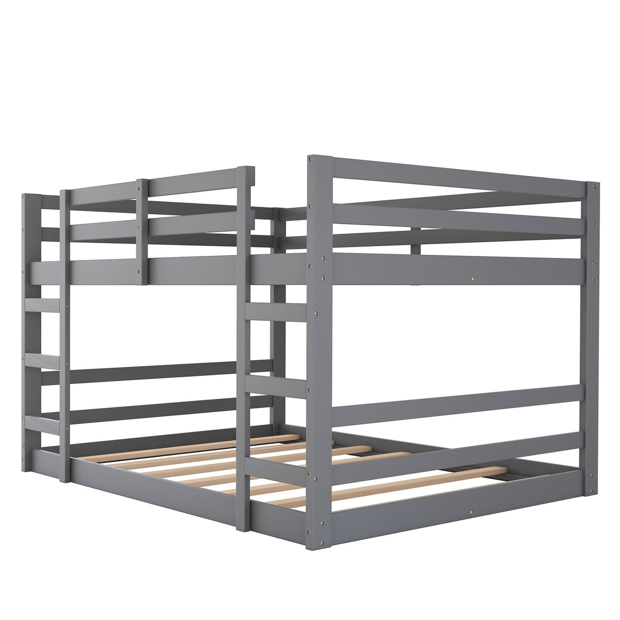 Solid Construction, Bunk Bed With Ladder by Couch.com