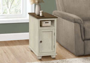 Accent End Table, Storage, Traditional - White by Couch.com