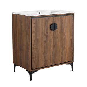 Modern Bathroom Vanity With Top Sink, Engineered Wood Storage Cabinet by Couch.com
