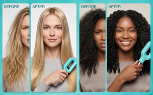 Refillable Spray Hair Comb Anti Static Detangling Brush Eliminate Frizz Tangles Portable Hair Styling Water Spray Brush For All Hair Types
