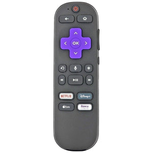 Anderic Substitute for Roku RC-36 Streaming Remote Control 3226000107 [RCGZ1, NO HEADPHONE JACK / FAVORITE KEYS]