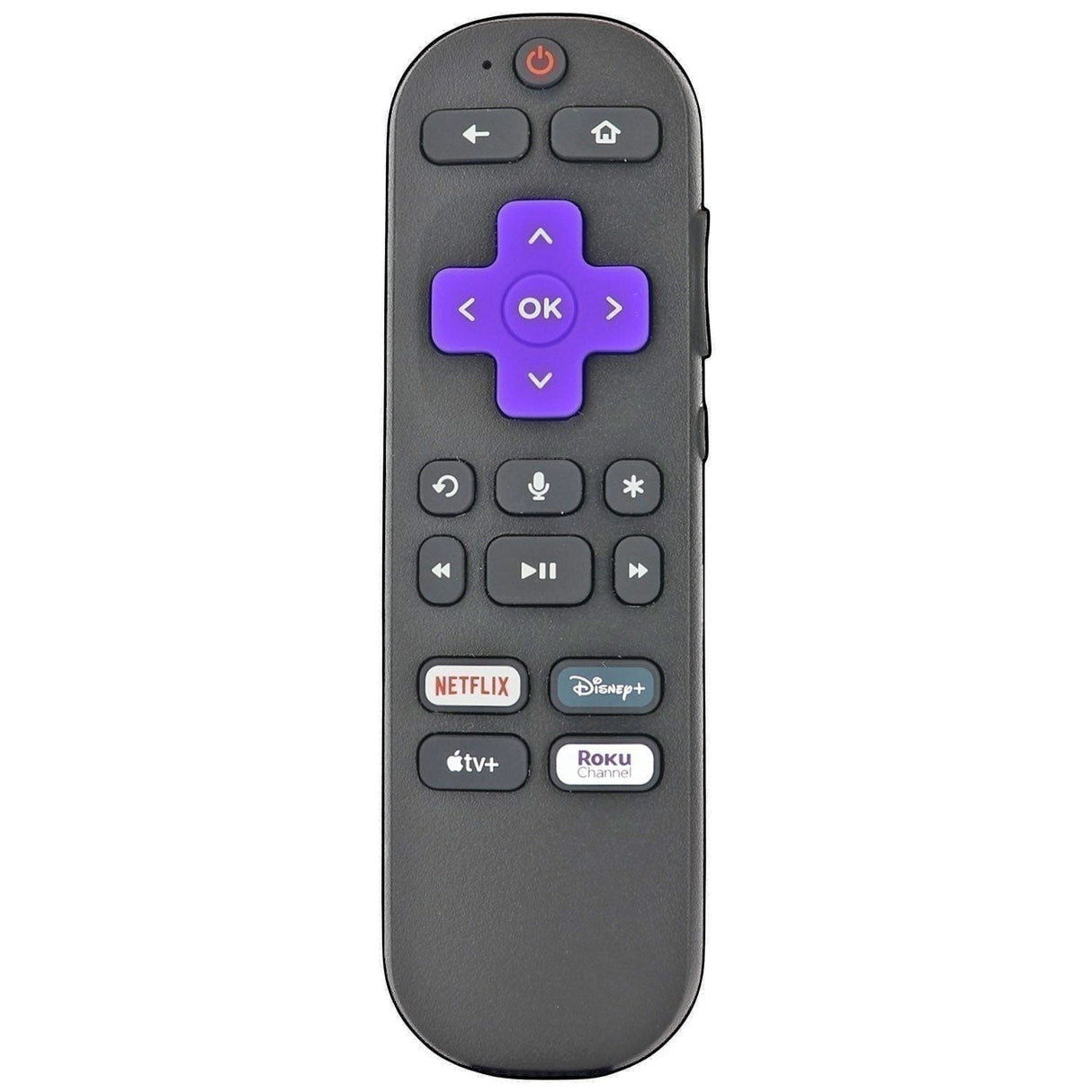 Anderic Substitute for Roku RC-GR4 Streaming Remote Control with Voice 3226000264 [RCGZ1, NO HEADPHONE JACK / FAVORITE KEYS]