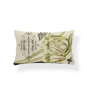 Animal Cushion Pillow Square Linen Printed Cute Elephant Throw Pillow Case Decorative Cushion Cover Pillowcase Plant Geometry Deer Flamingo Flower Pillows Home Decorative Pillowslip Covers 30X50