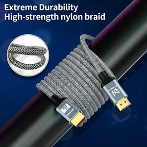 4K HDMI Cable HDMI 2.0 Ultra HD Audio Wire HDMI Splitter Digital Cord High Speed 18Gbps HDMI 2.0 Cable 4K HDR 2160P For TV  Projector Laptops Gaming