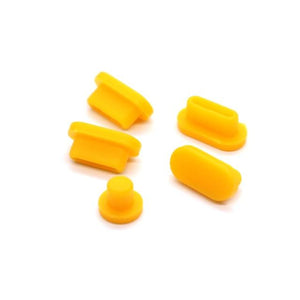 Anti Dust Dirt Plug Stopper Universal Dustproof USB Port For Laptops, Silicone Port Plugs Cover Set For Dust Protection Best Laptop Accessories