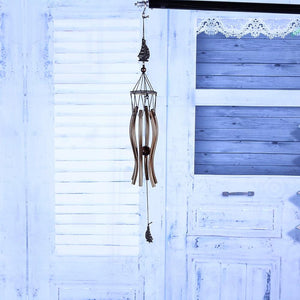 Antique Wind Chimes Amazing Grace Deep Tuned Amazing Grace Bells Wind-chime Chapel Bells Resonant Door Wall Hanging Home Décor Deep Tone Resonant Sound Church Bell Wind Chime