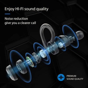 APEKX Bluetooth Headphones True Wireless Earbuds with Charging Case