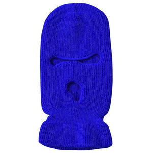 Army Tactical Mask 3 Hole Full Face Mask Ski Mask Winter Cap Balaclava Motorbike Motorcycle Helmet Full Helmet Neck Gaiter, Winter Balaclava Warm Knit Beanie for Outdoor Sports Outdoor Full Face Cover Thermal Ski Mask