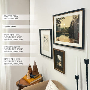 Curated Gallery Wall Art Collection, Set of 3