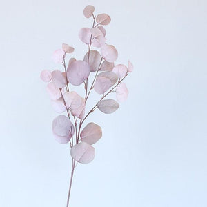 Artificial Eucalyptus Flower Plant Leaf Plastic Rod Long Branch Green Fake Plant Summer Autumn Home Bedroom Wall Decoration