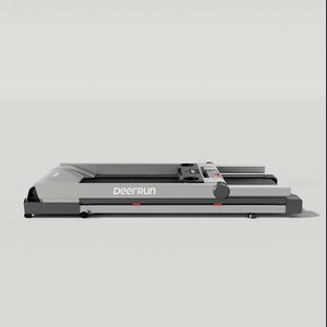 DeerRun A1 Pro Move+  6% Incline Foldable Treadmill——2025 Upgraded Chip & NFC Support | 350Lbs, 10mph Silver