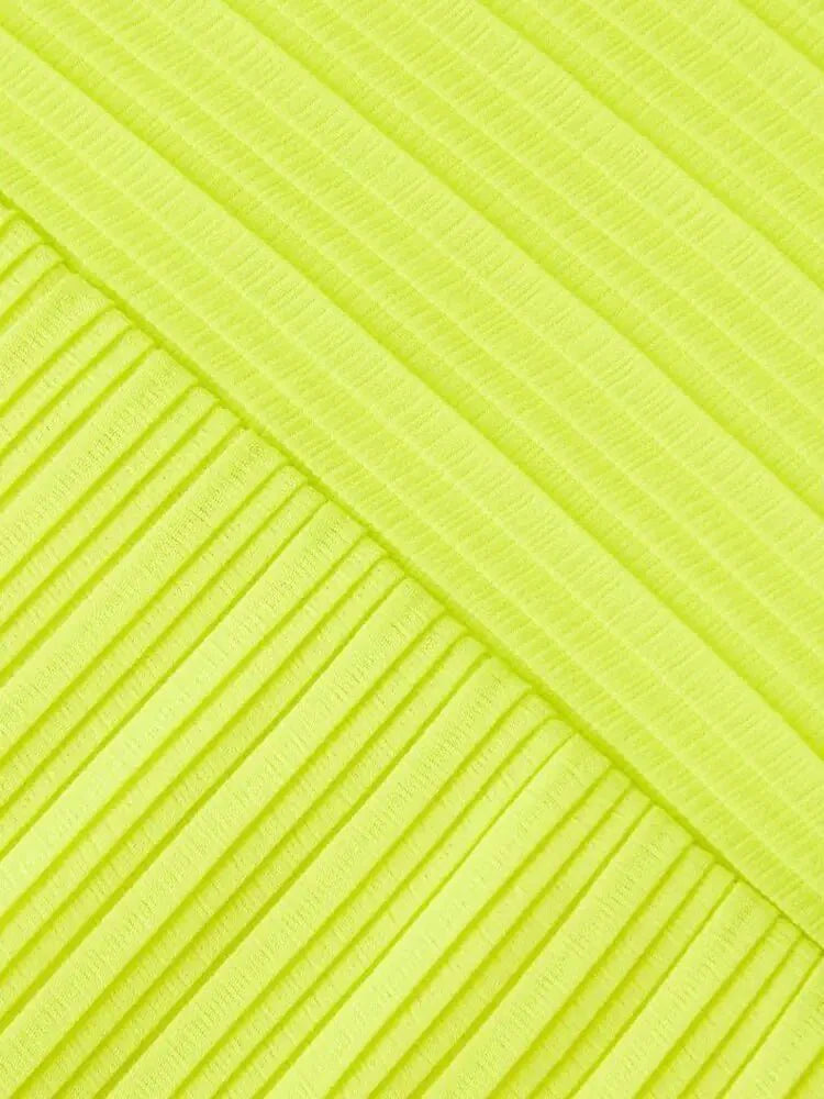 Asymmetrical Pleated Dress