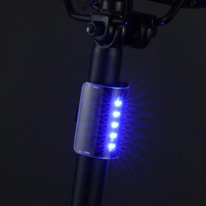 Auto-Sensing Bicycle Light Waterproof Bike Taillight LED USB Rechargable Safety Back Light Riding Warning Saddle Bike Rear Light Waterproof Bike Headlight Taillight LED Light Modes Bike Lights For Night Riding