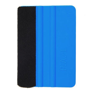 Auto Styling Vinyl Carbon Fiber Window Ice Remover Cleaning Wash Car Scraper With Felt Squeegee Tool Film Wrapping Accessories Vehicle Vinyl Wrap Window Tint Film  Plastic Felt Edge Squeegee For Car Vinyl Scraper Decal Applicator