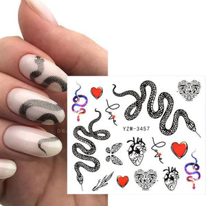 Avocado Fruit Transfer Nail Stickers Charms Winter Water Sticker For Nails Sliders Character Image Tattoo Decal Decoration Cute Summer Nail Art Stickers Summer Fruit Stickers on Nails Unicorn Banana Cherry Avocado Dog Strawberry Nail Art Decals