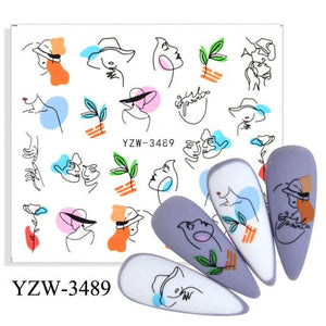 Avocado Fruit Transfer Nail Stickers Charms Winter Water Sticker For Nails Sliders Character Image Tattoo Decal Decoration Cute Summer Nail Art Stickers Summer Fruit Stickers on Nails Unicorn Banana Cherry Avocado Dog Strawberry Nail Art Decals