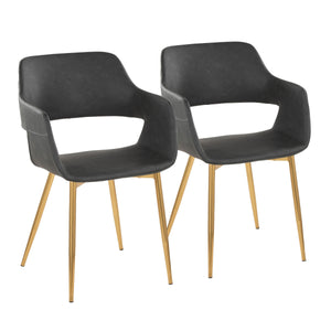 Margarite - Contemporary Versatile Dining Chair (Set of 2) by Couch.com