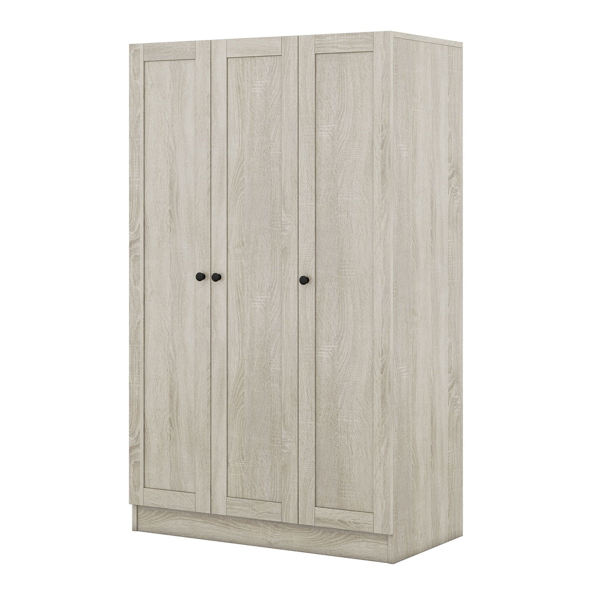 3 Door Shutter Wardrobe With Shelves by Couch.com